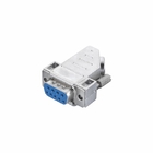 IEC 60807 3 9 핀 D 쉘 커넥터 IP69K 분야 와이어블 납땜 종결