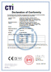 중국 Dongguan Cableforce Electronics Co., Ltd 인증