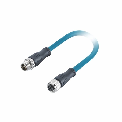 M12 Cat 6A 쉴드된 케이블